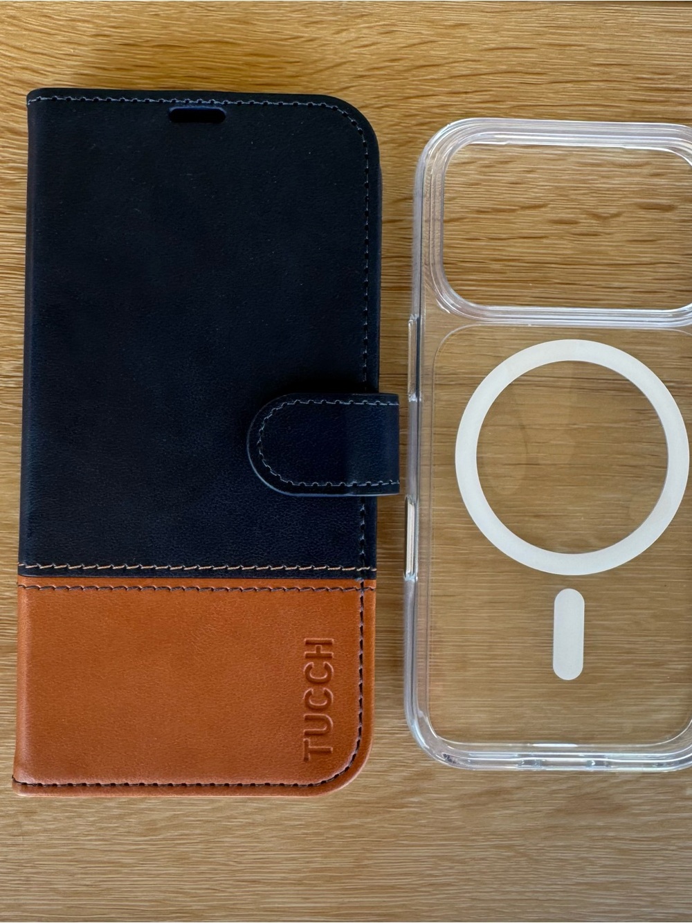 iPhone 17 Pro Wallet & Torras clear case